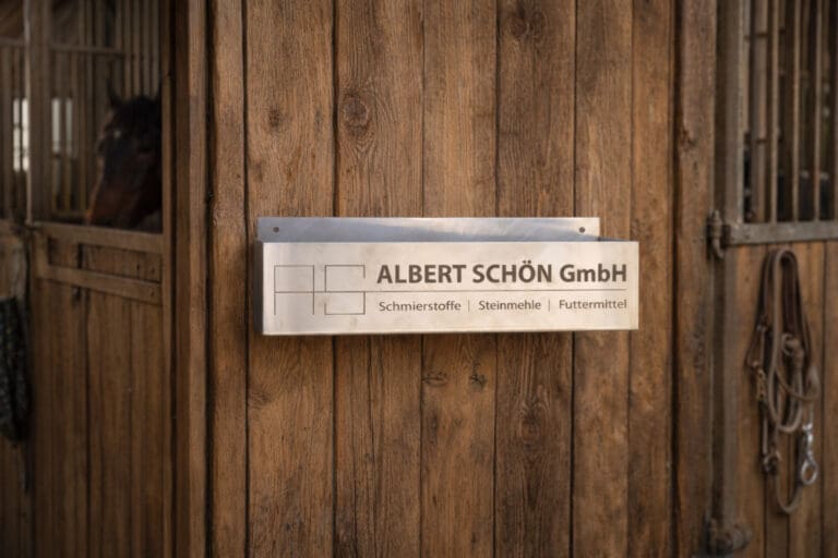 Steinsalz Block Halterung